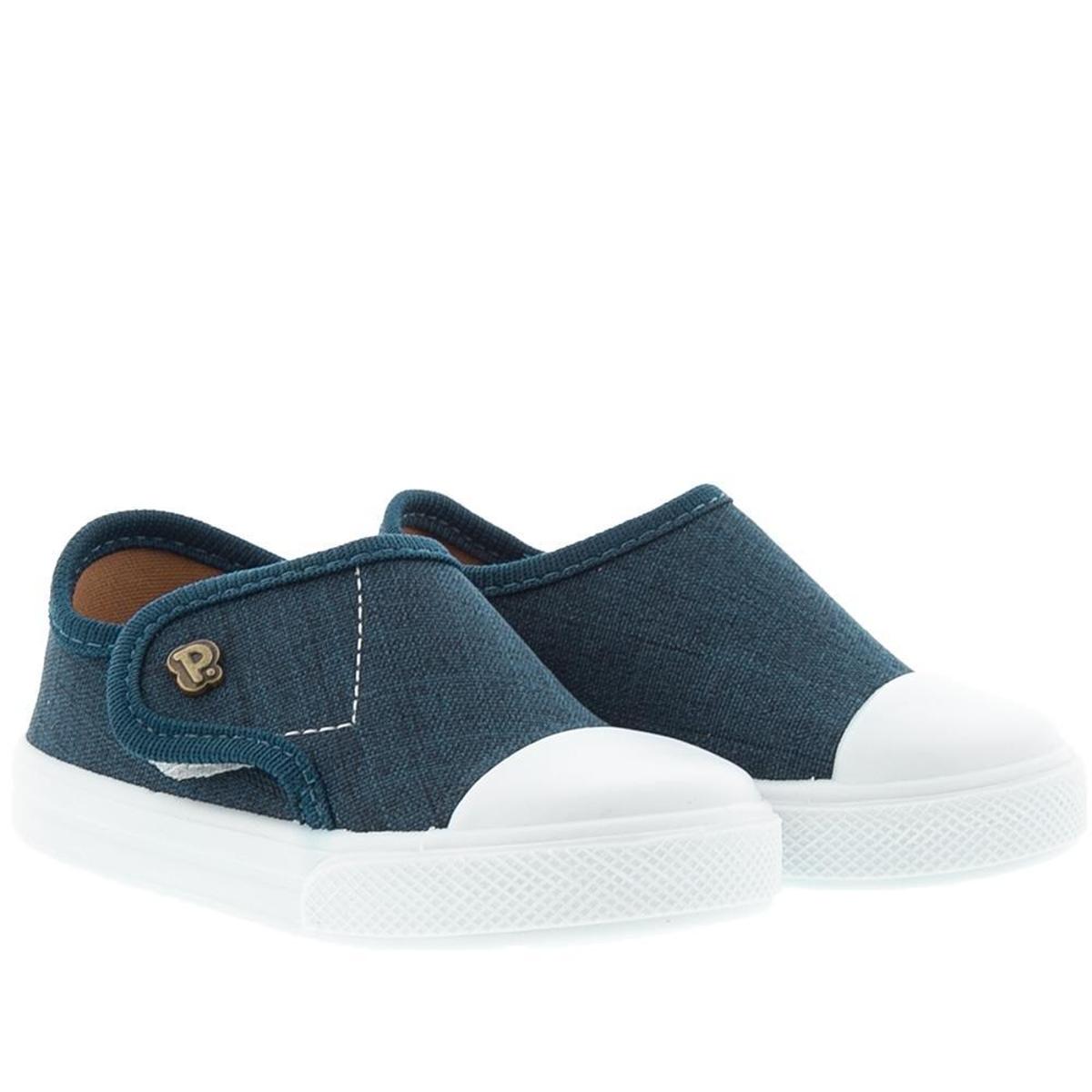 Tênis Pimpolho Casual Tecido Jeans Azul - Azul | Netshoes