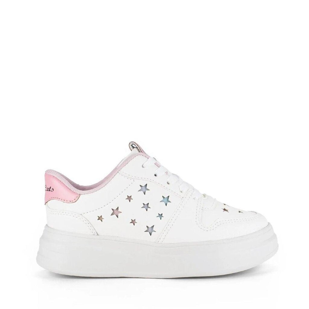 Tenis Pink Cats Casual Branco
