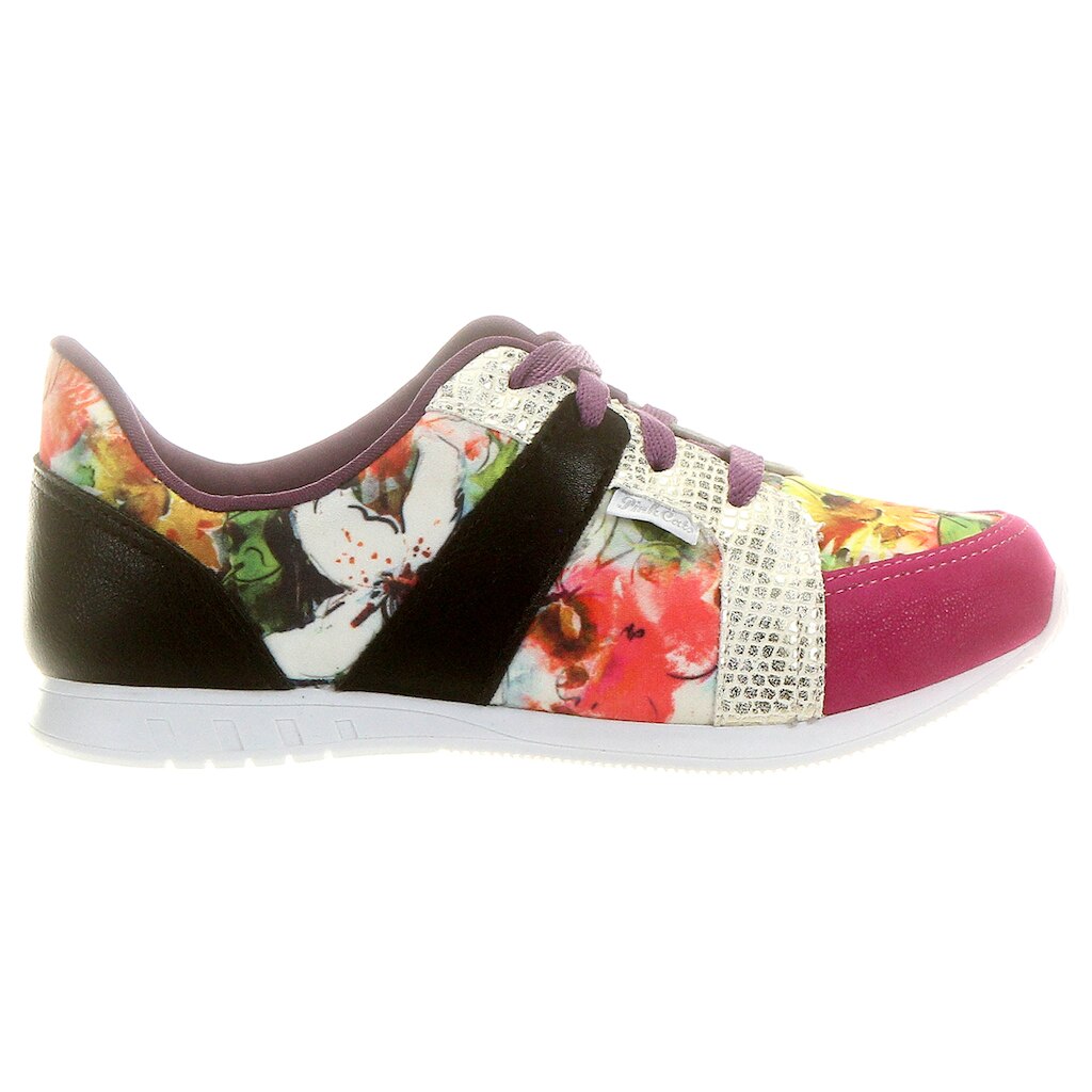 Tênis Pink Cats Jogging Estampado