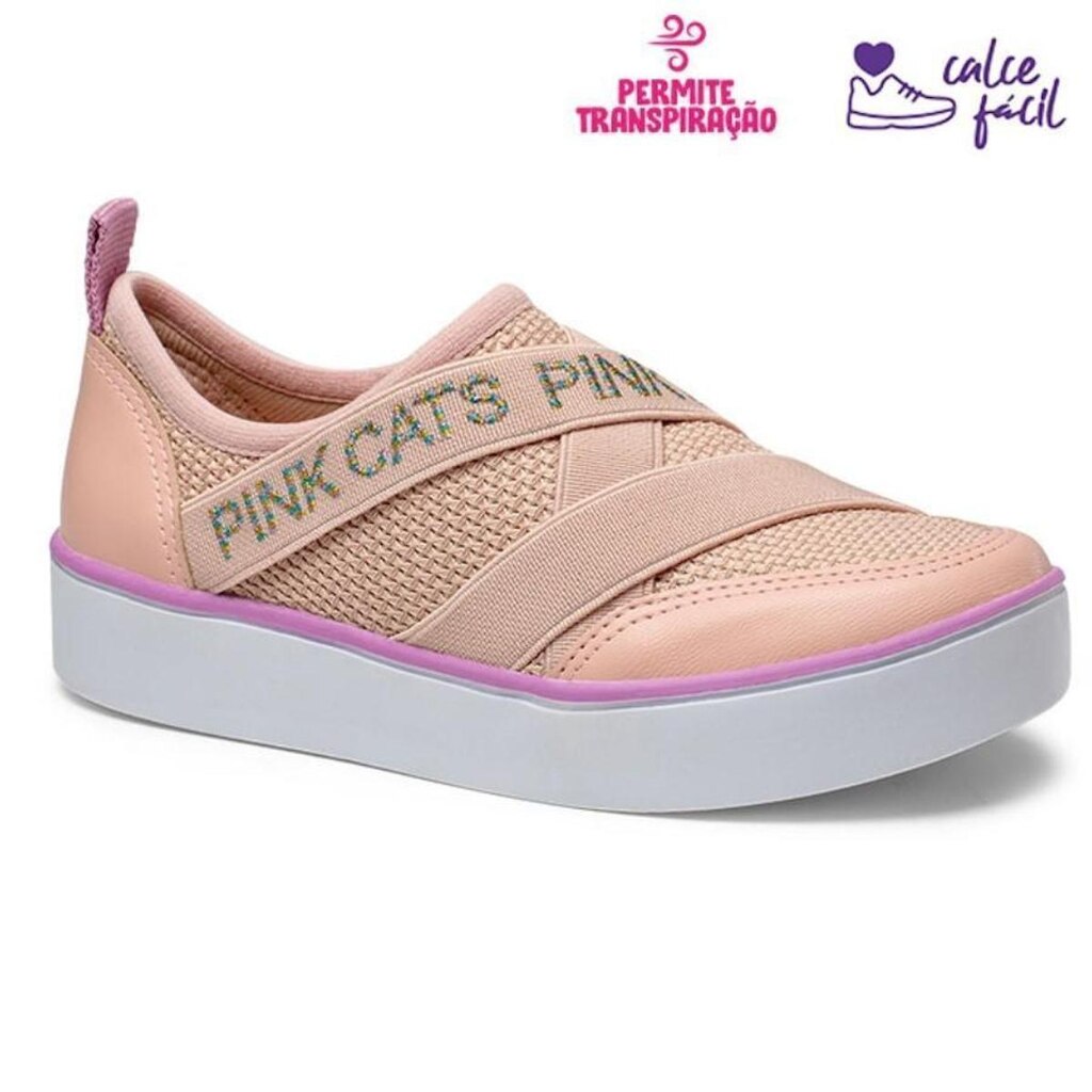 Tenis Pink Cats V3961 Infantil