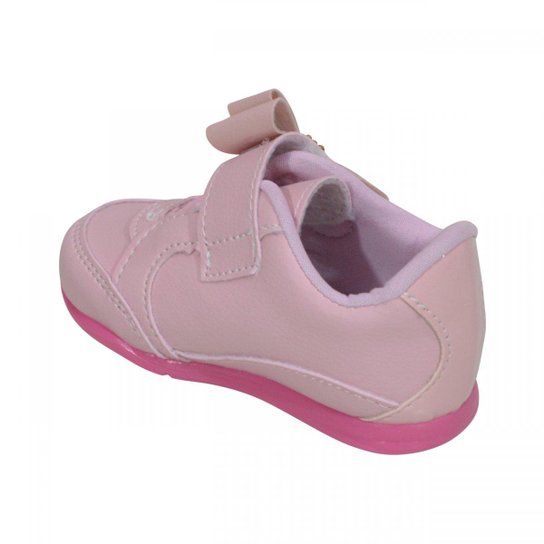 Tenis Pinokio Bebe Rosa Netshoes