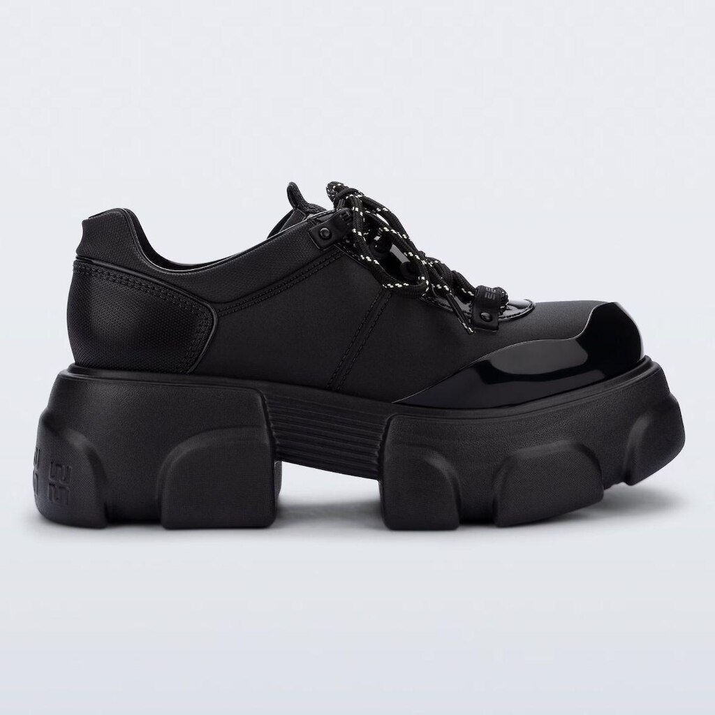 Tênis Plataforma Melissa Camp Preto