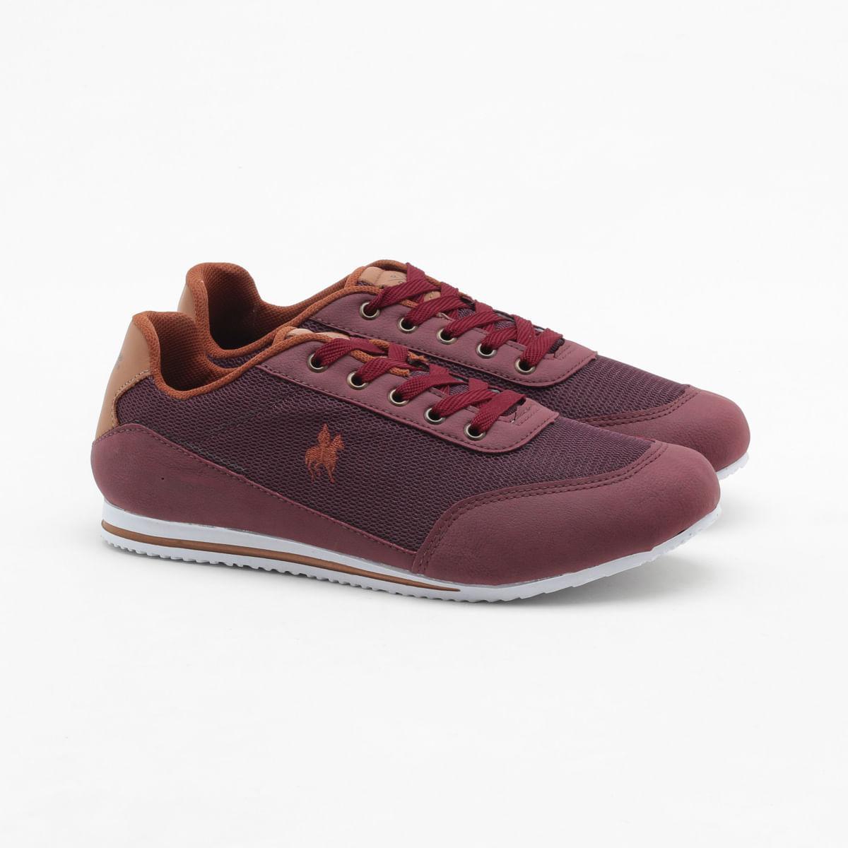 Tênis Polo Farm 921 Masculino - Bordô | Netshoes