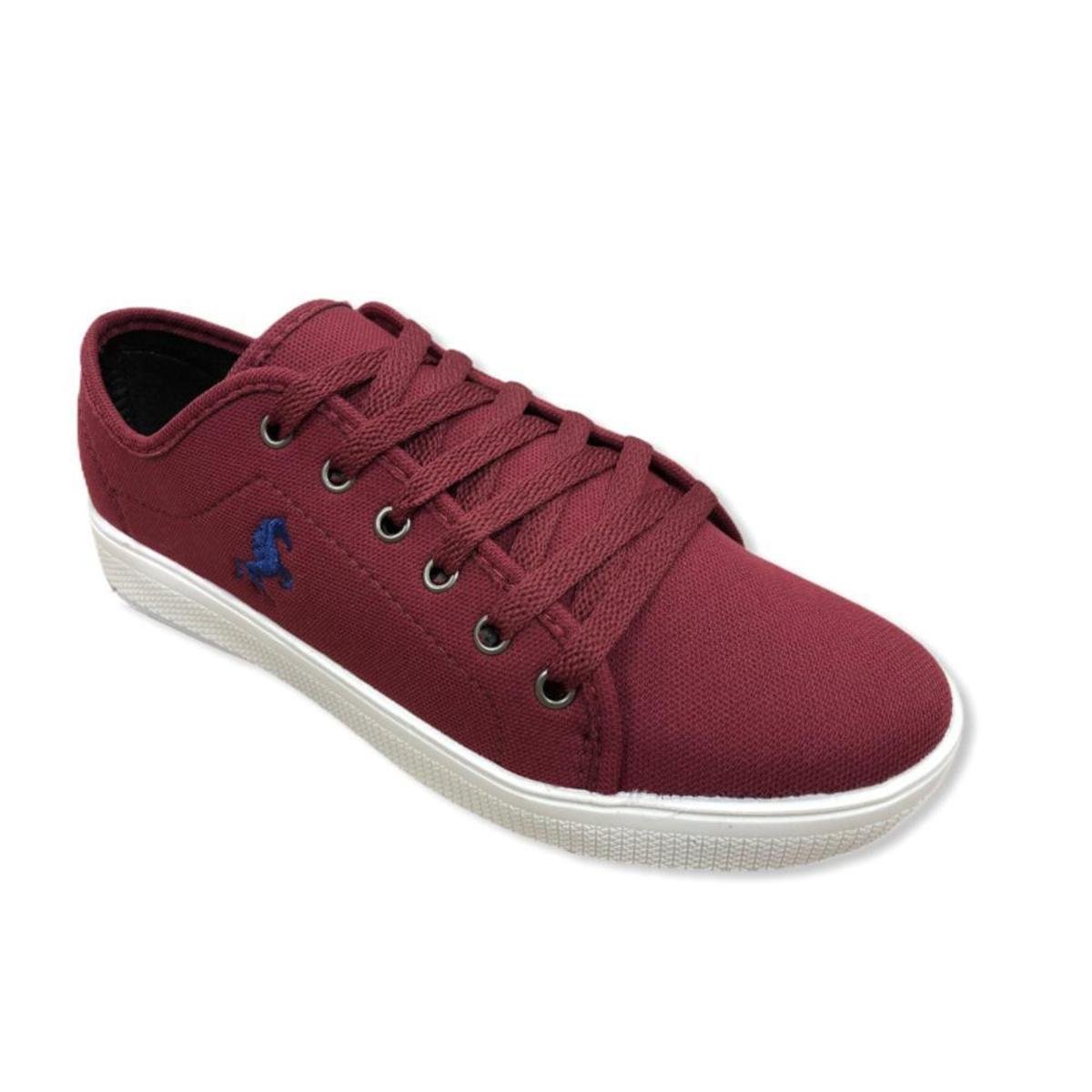 tenis polo bordo