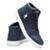 Tênis Polo Masculino Botinha Casual Cano Alto Masculino Leve Dia Dia - Azul