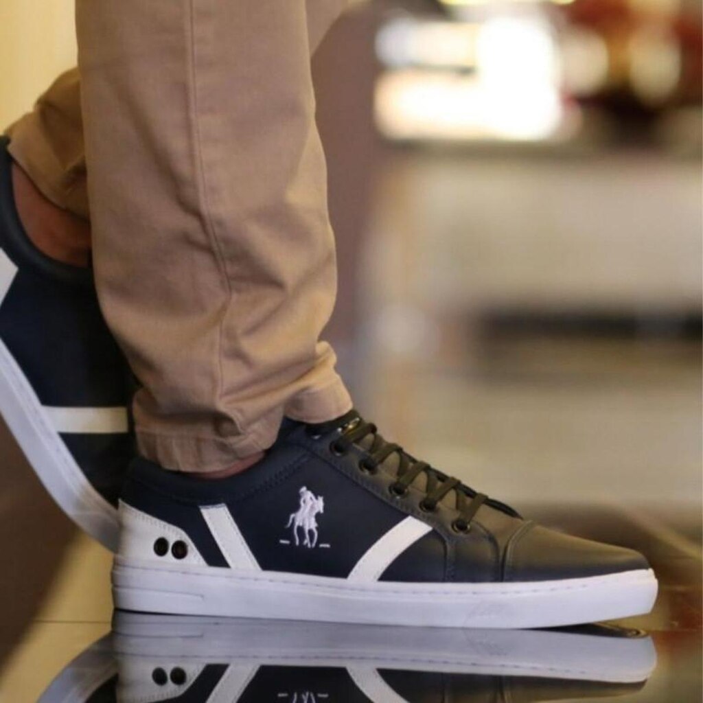 Tênis Polo Masculino Casual Confort De Amarrar 08