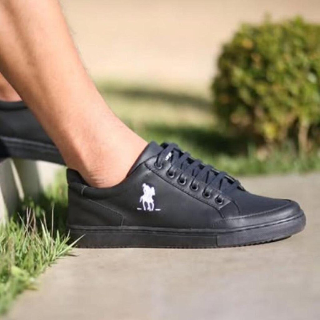 Tênis Polo Masculino Casual Conforto De Amarrar 06