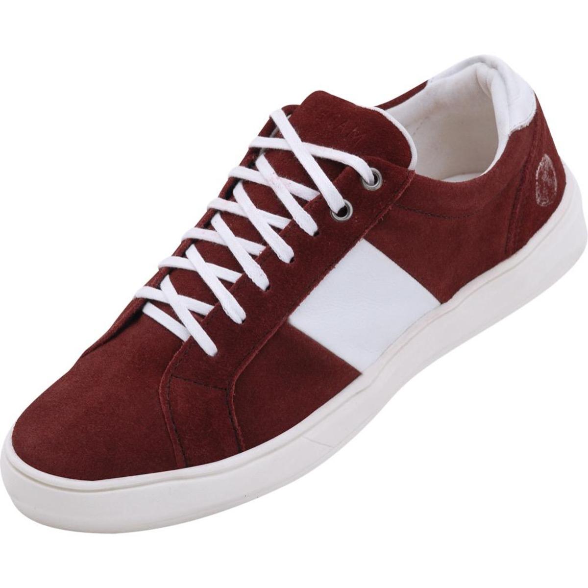 tenis polo masculino vinho