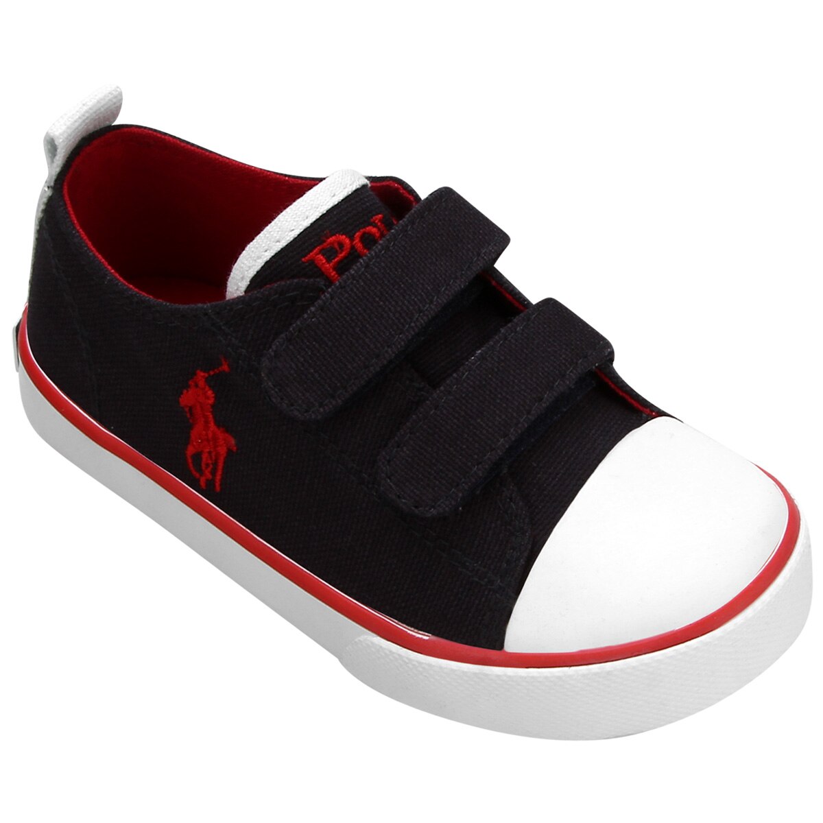 tenis polo infantil velcro
