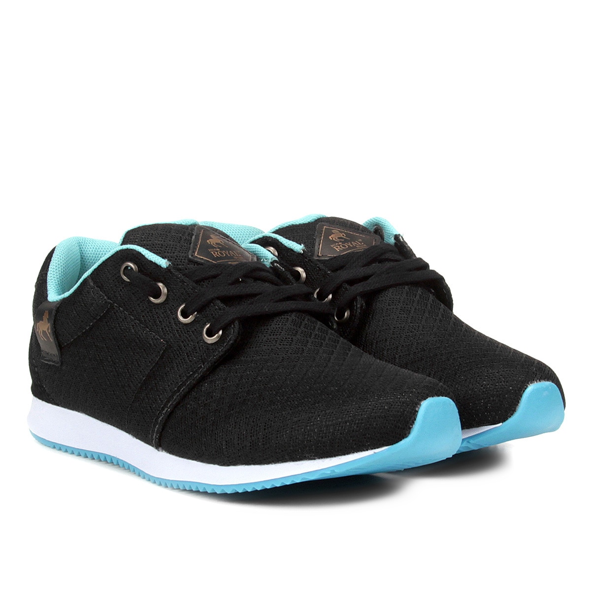 tenis polo royal feminino preto