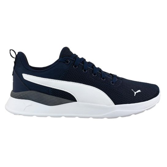 Tênis Puma Anzarun Lite Masculino - Marinho+Branco Menor preço em Tênis Puma Anzarun Lite Masculino - Marinho+Branco