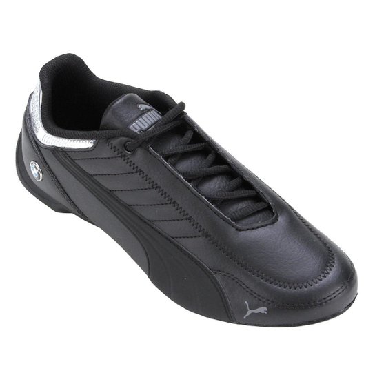 Tênis Puma BMW MMS Future Kart Cat Masculino - Preto e Prata - Preto+Prata Menor preço em Tênis Puma BMW MMS Future Kart Cat Masculino - Preto e Prata - Preto+Prata