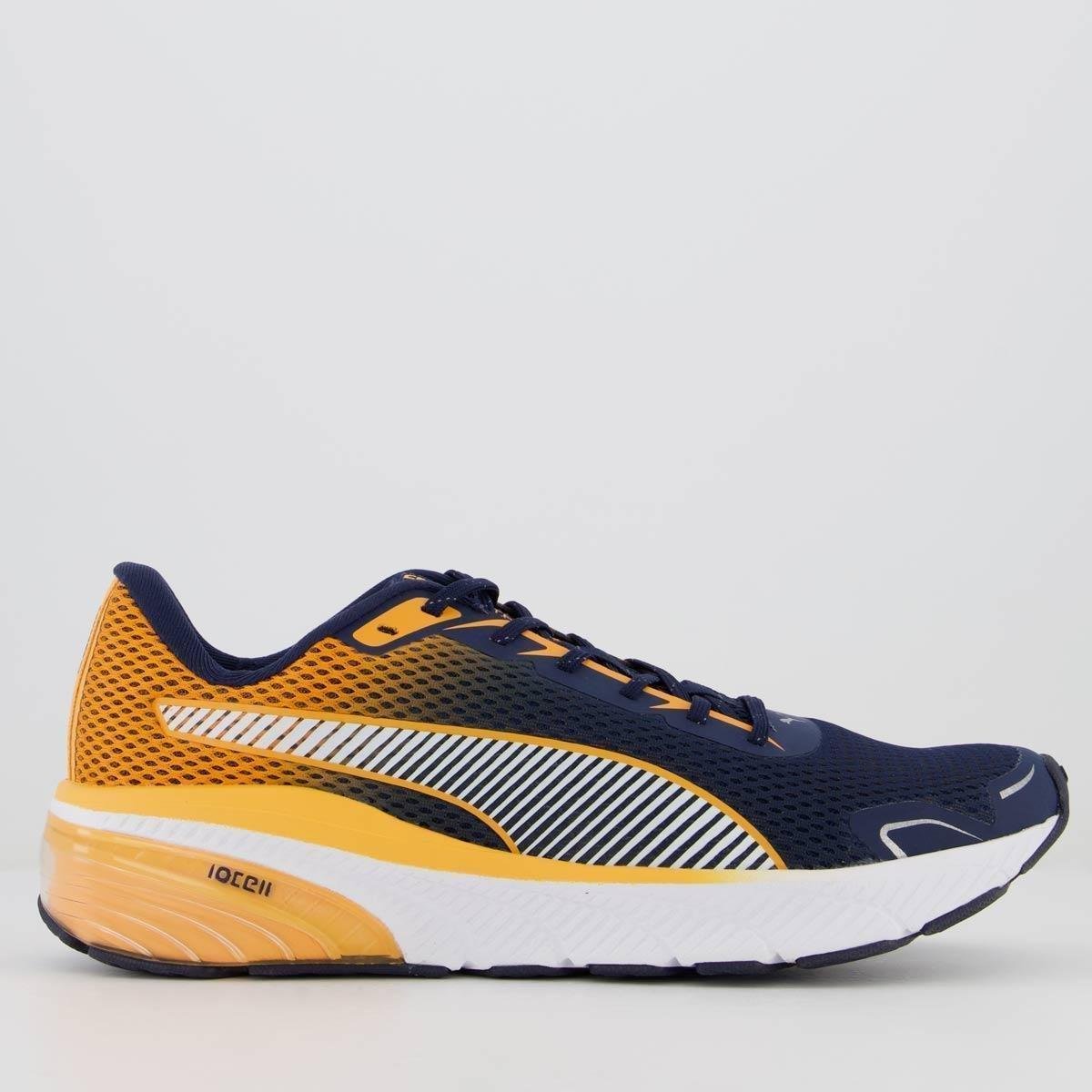 Tênis Puma Cell Lightpulse BDP Azul Marinho e Laranja - Azul+