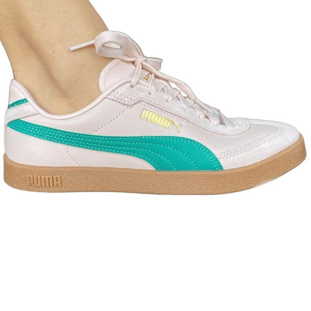 Tênis Puma Club II Era Feminino Verde/ Roxo 37