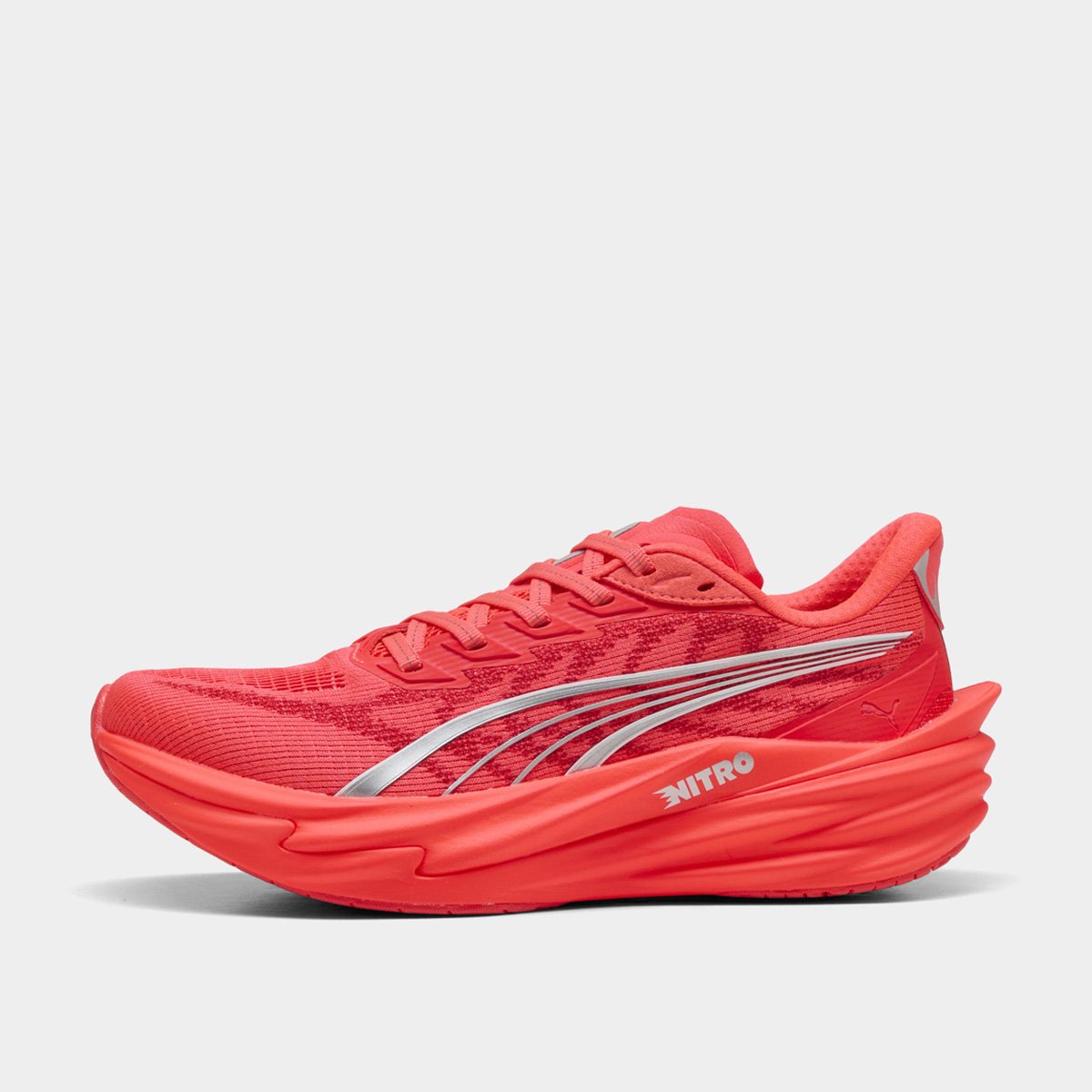 Tenis Puma Deviate Nitro 4 Feminino Vermelho