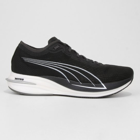 Tênis Puma Deviate Nitro Masculino - Preto+Branco é ruim? Tênis Puma Deviate Nitro Masculino - Preto+Branco é boa?