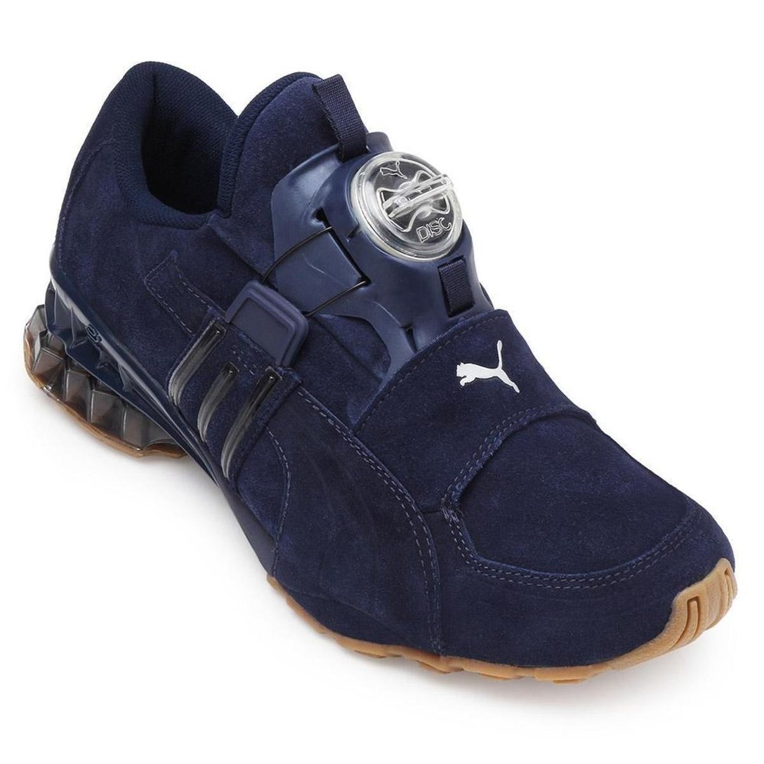 Tênis Puma Disc Cell Aether Masculino - Marinho | Netshoes