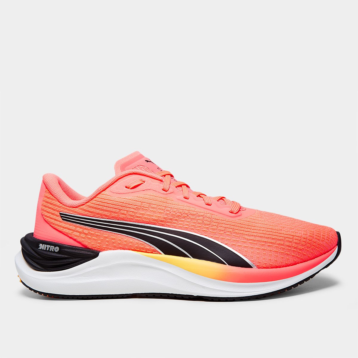 Tênis Puma Electrify Nitro 3 Fade Feminino - Laranja | Netshoes