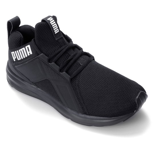 Tênis Puma Enzo Sport BDP Masculino - Preto+Cinza Menor preço em Tênis Puma Enzo Sport BDP Masculino - Preto+Cinza