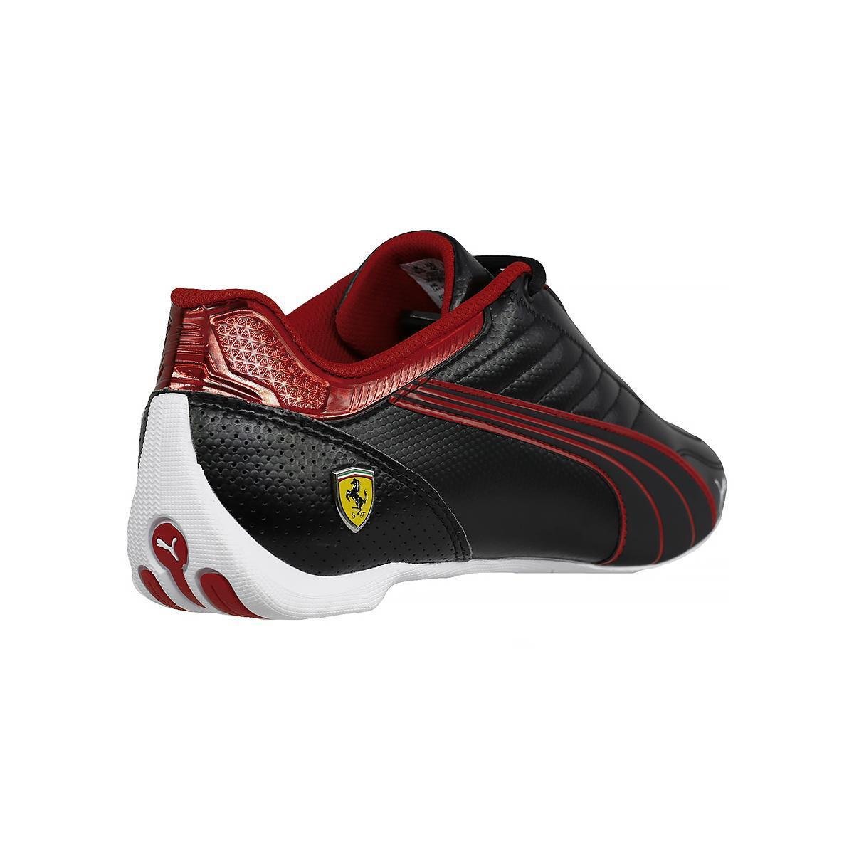 Tênis Puma Ferrari Race Future Kart Cat Preto+Vermelho Netshoes