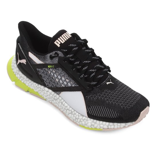 Tênis Puma Hybrid Astro Feminino - Preto+Amarelo Menor preço em Tênis Puma Hybrid Astro Feminino - Preto+Amarelo