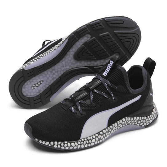 Tênis Puma Hybrid Runner Wns Feminino Preto+Branco Netshoes
