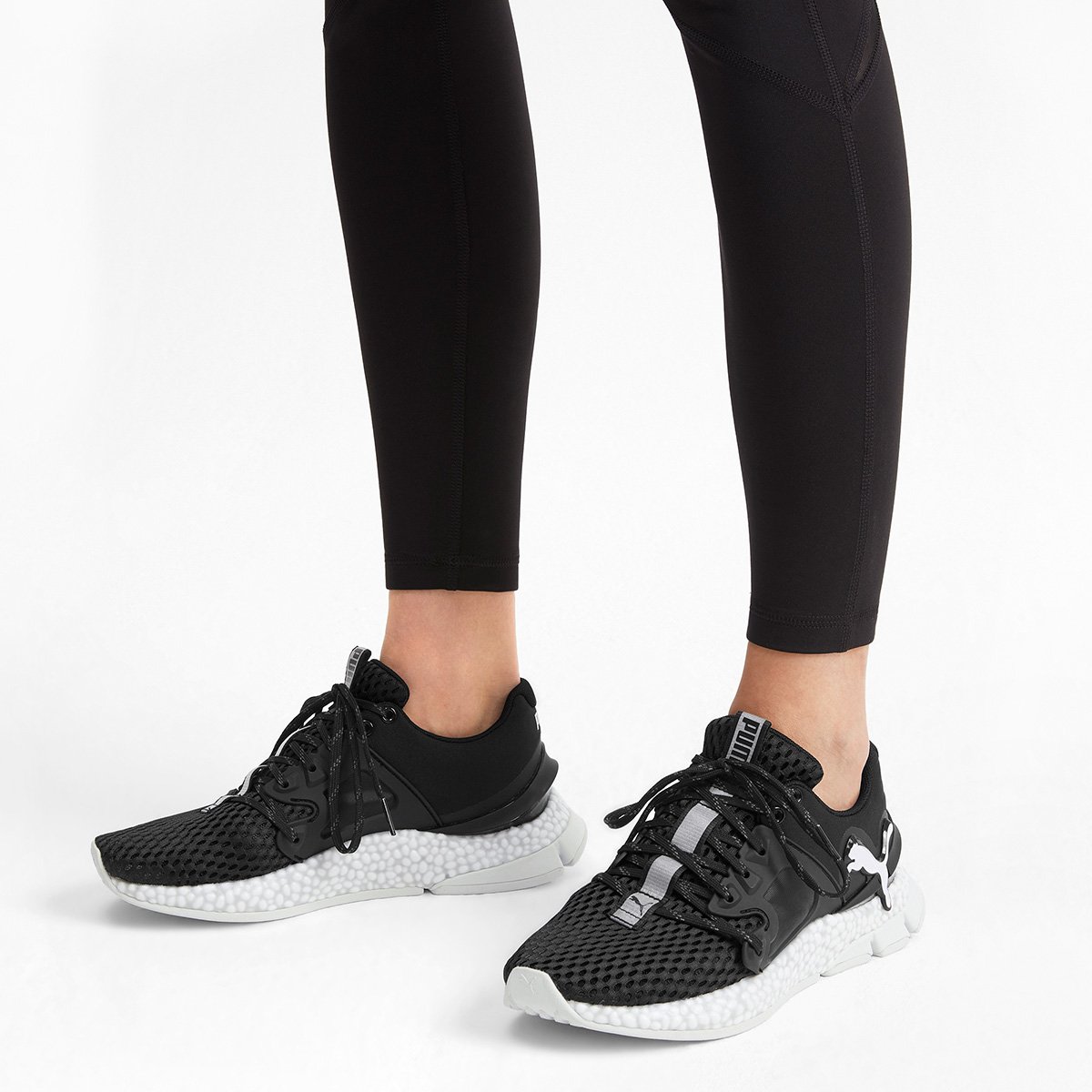 Tênis Puma Hybrid Sky Feminino - Preto+Branco | Netshoes