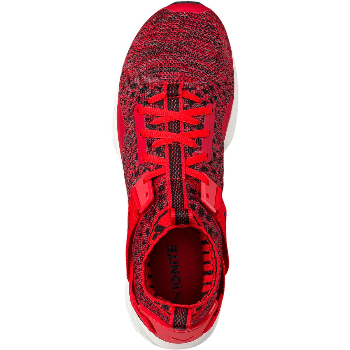 puma ignite evoknit vermelho