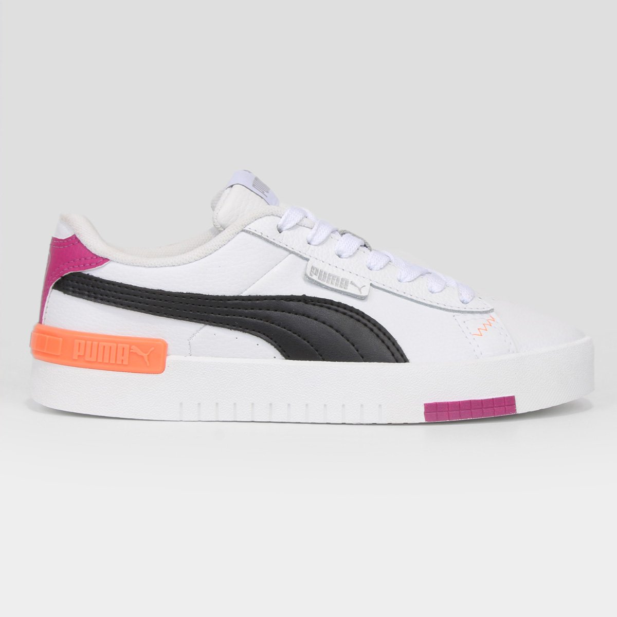 Tênis Puma Jada BDP Feminino Branco+Rosa Netshoes