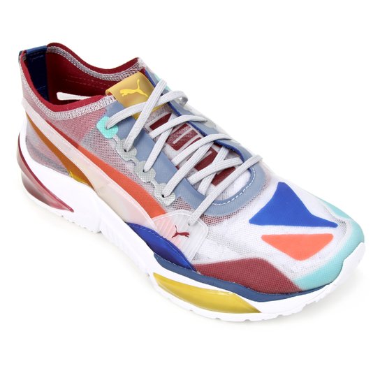 Tênis Puma Lqdcell Optic Sheer Masculino - Cinza e Amarelo é ruim? Tênis Puma Lqdcell Optic Sheer Masculino - Cinza e Amarelo é boa?