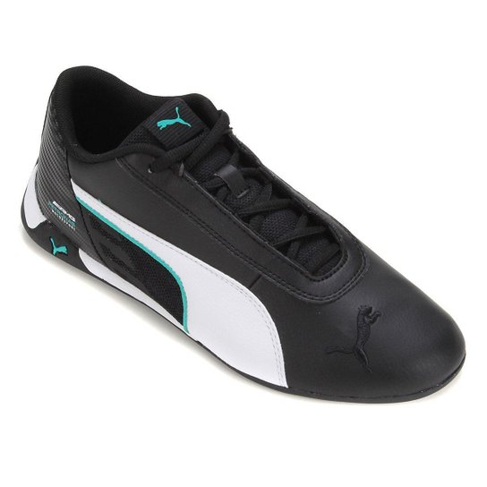 Tênis Puma MAPM R-Cat - Preto+Branco Menor preço em Tênis Puma MAPM R-Cat - Preto+Branco