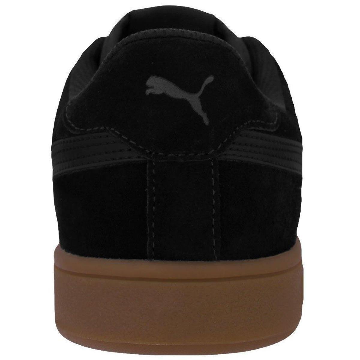 Tênis Puma Masculino Smash V2 BDP - Preto+Marrom | Netshoes