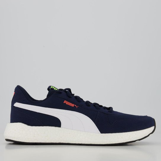 Tênis Puma NRGY Neko Retrô Masculino - Azul Menor preço em Tênis Puma NRGY Neko Retrô Masculino - Azul