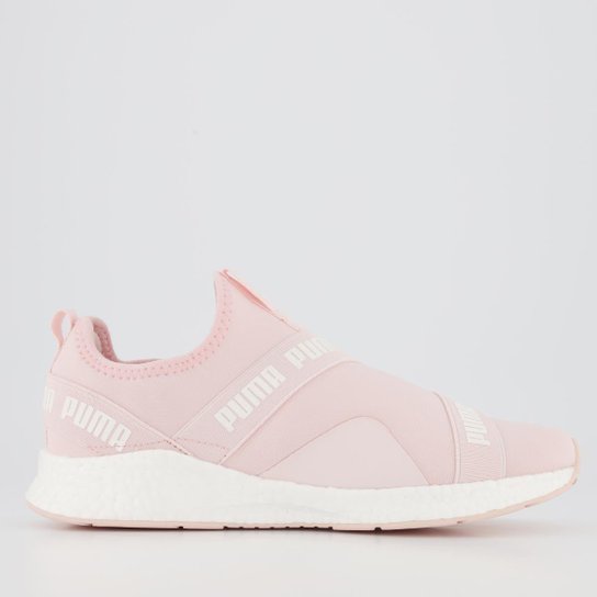 Tênis Puma NRGY Star Slip On BDP Feminino - Rosa Menor preço em Tênis Puma NRGY Star Slip On BDP Feminino - Rosa