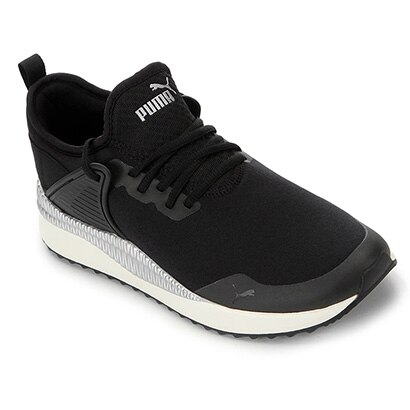 tênis puma pacer next cage glitter feminino preto