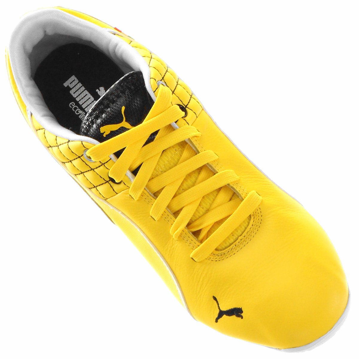 Tênis Puma Scuderia Ferrari Drift Cat 6 Flash Amarelo e Preto Netshoes