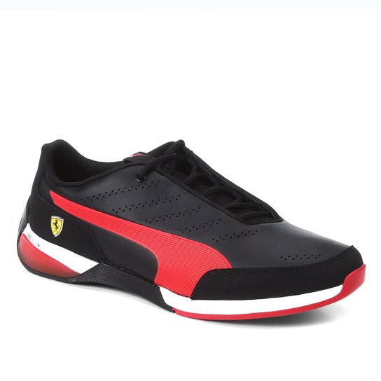 Tênis Puma SF Kart Cat X - Preto+Vermelho Menor preço em Tênis Puma SF Kart Cat X - Preto+Vermelho