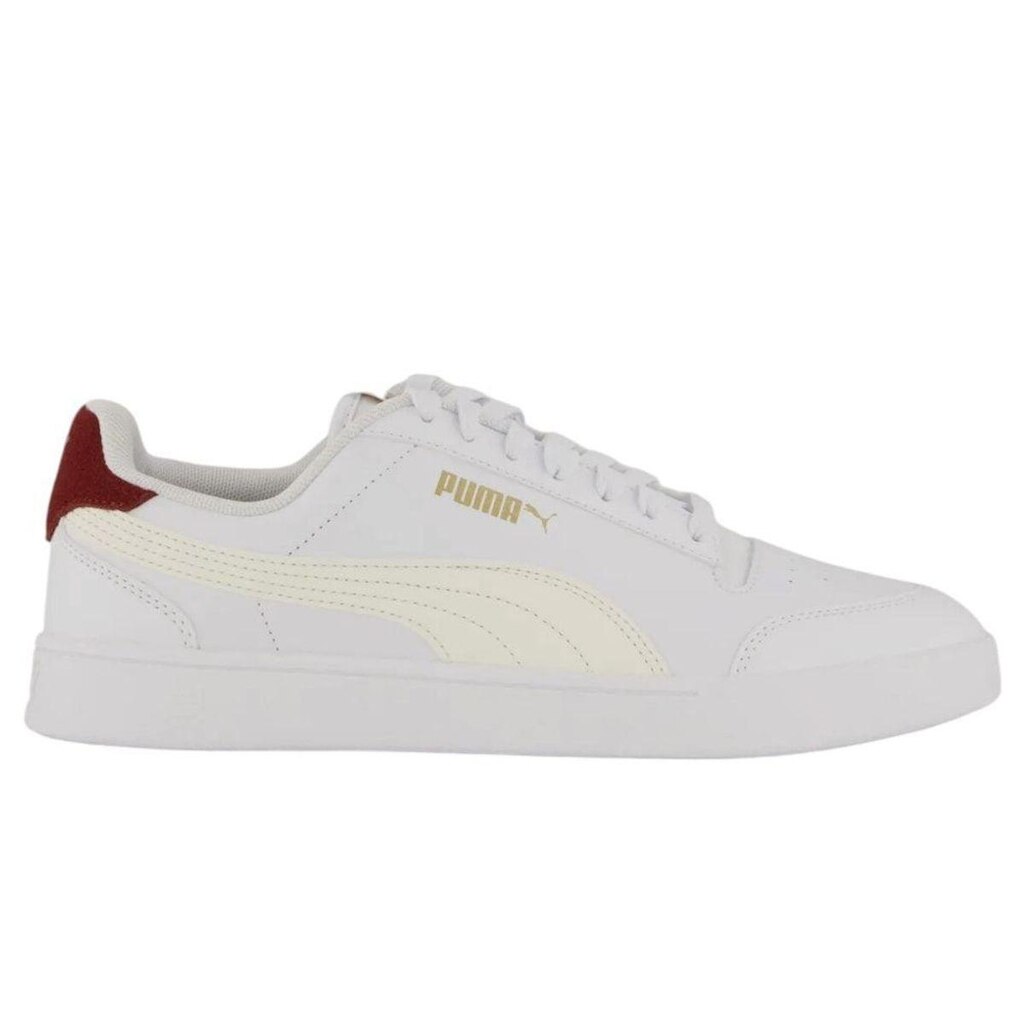 Tênis Puma Shuffle Feminino - Branco e Vermelho 45