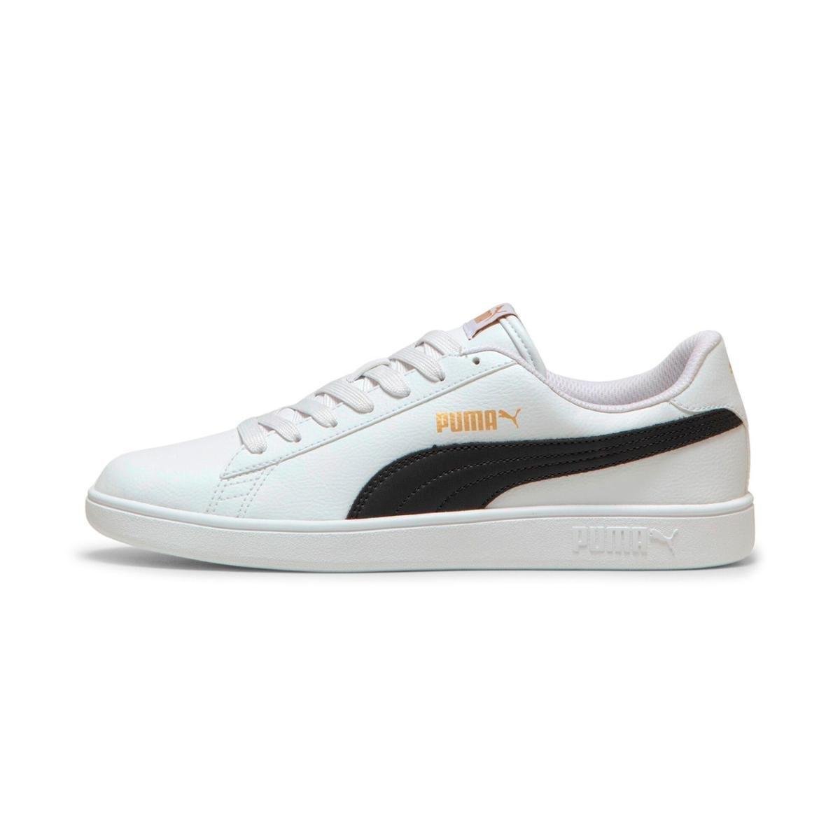 Tenis Puma Smash V2 Sl Bdp Masculino Preto Dourado