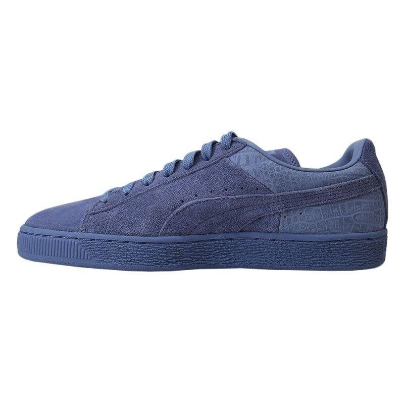 puma suede classic emboss blue