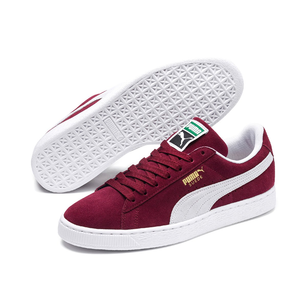Tênis Puma Suede Classic Eco Masculino Vinho Netshoes