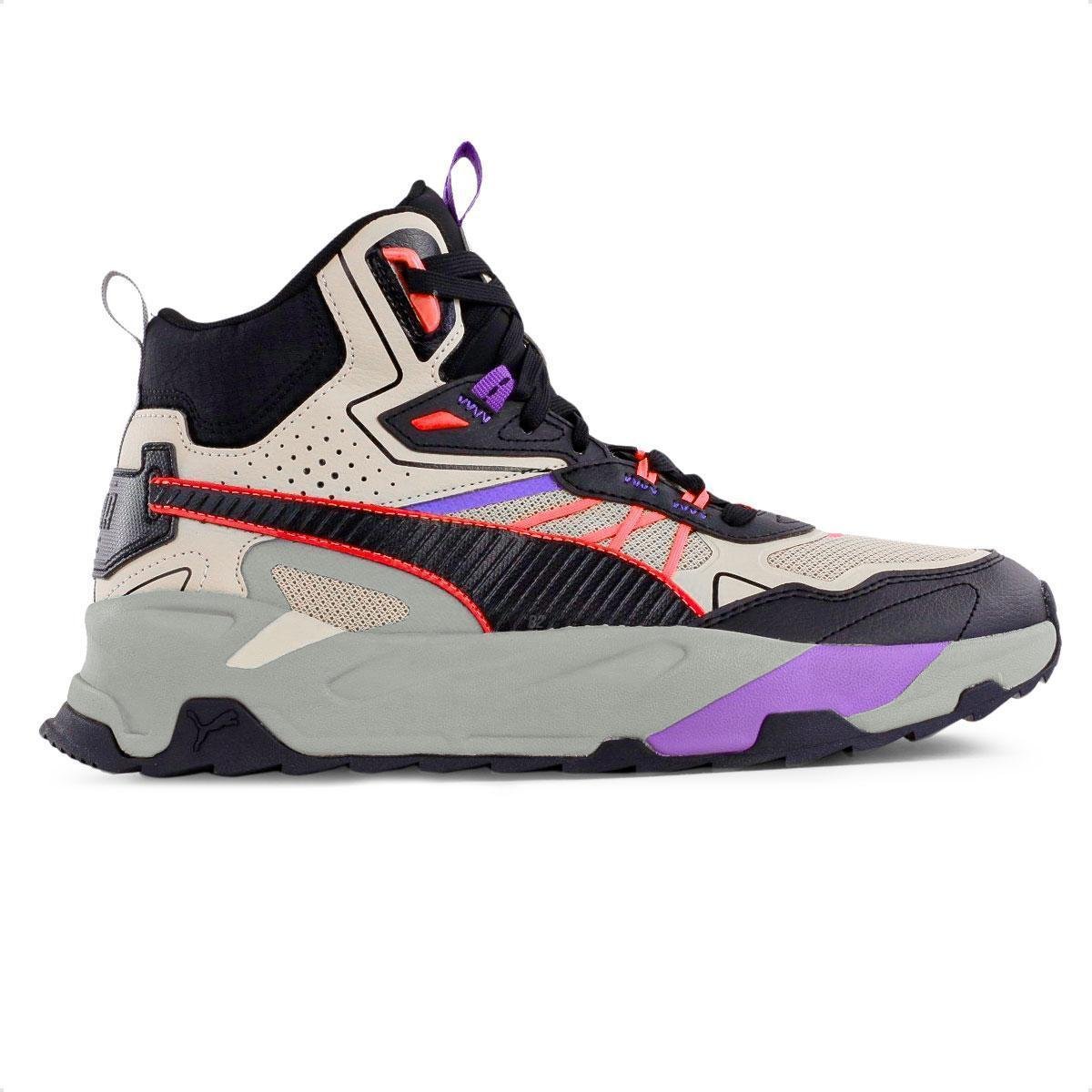 Tênis Puma Trinity Mid Hybrid Masculino Menor preço em Tênis Puma Trinity Mid Hybrid Masculino