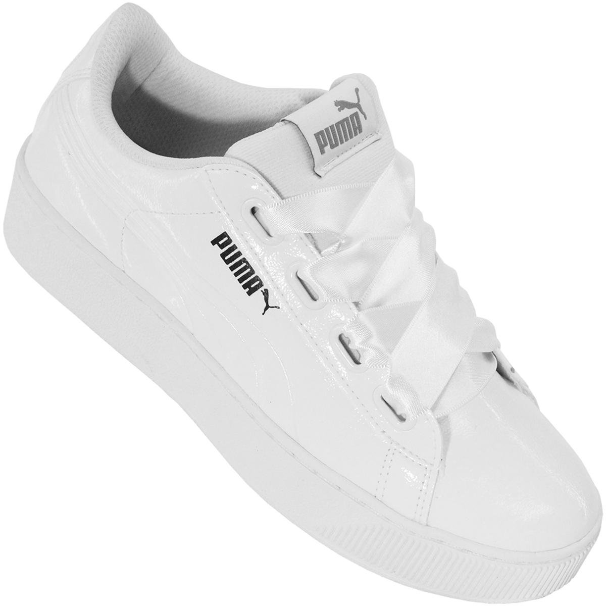 Puma vikky platform weiß Clearance