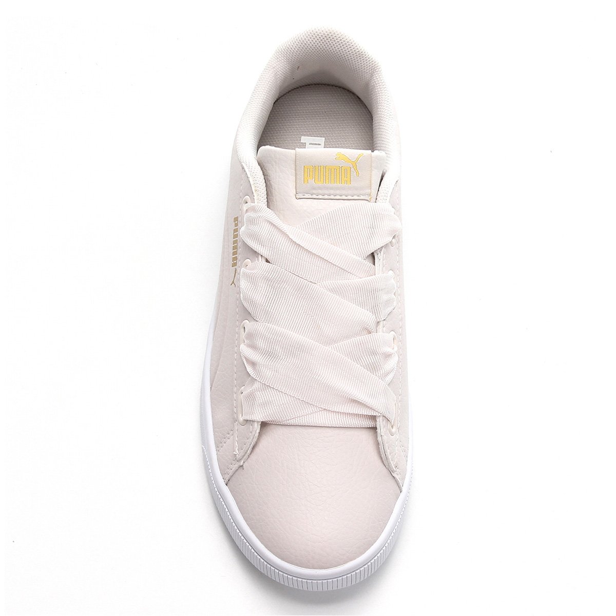 tenis puma rose com fita