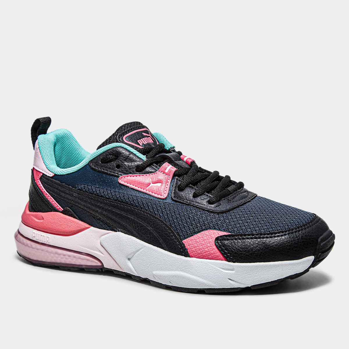 Tênis Puma Vis2K Back To Heritage Feminino - Chumbo+Preto | Netshoes