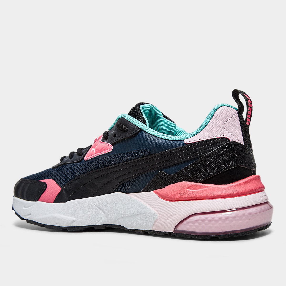 Tênis Puma Vis2K Back To Heritage Feminino - Chumbo+Preto | Netshoes