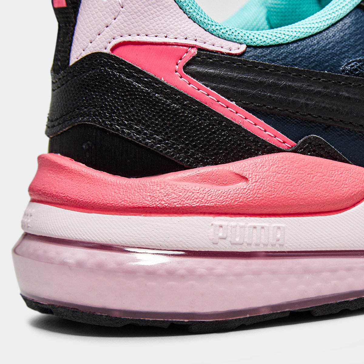 Tênis Puma Vis2K Back To Heritage Feminino - Chumbo+Preto | Netshoes