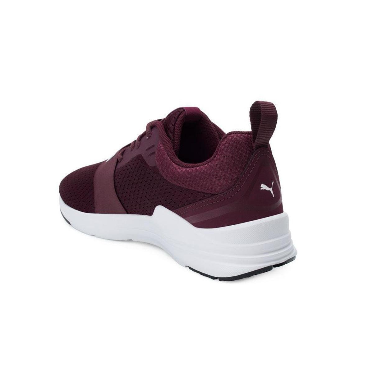 tenis puma wired vinho