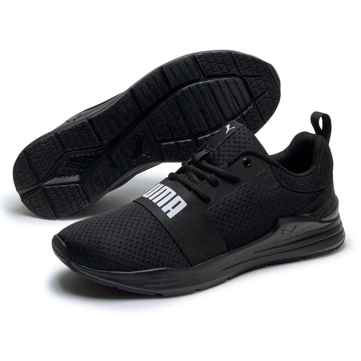 Tênis Puma Wired Run Bdp Preto+Branco Netshoes