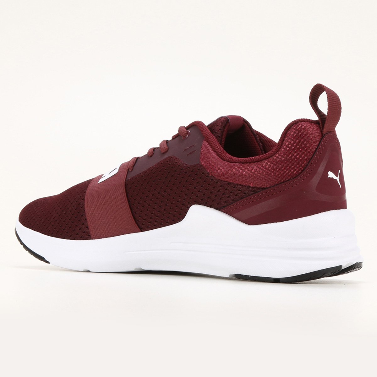 tenis puma wired vinho